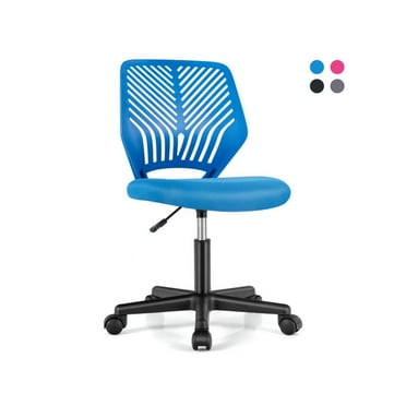 Barara King Kids Learning Chairs,Classrooms Chairs,Kids Chairs,Height-adjustable Ergonomic Kids Desk Chair with Universal Casters-Blue