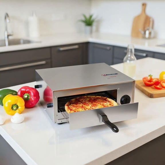 Barara King Oven Countertop, Heating Air Fryer Toaster Oven, Kitchen Commercial Pizza Oven Stainless Steel Pan