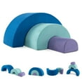 thumbnail image 1 of Barara King Rainbow Arc Climber Playset with Machine Washable Foam Blocks, Multicolor, 1 of 8