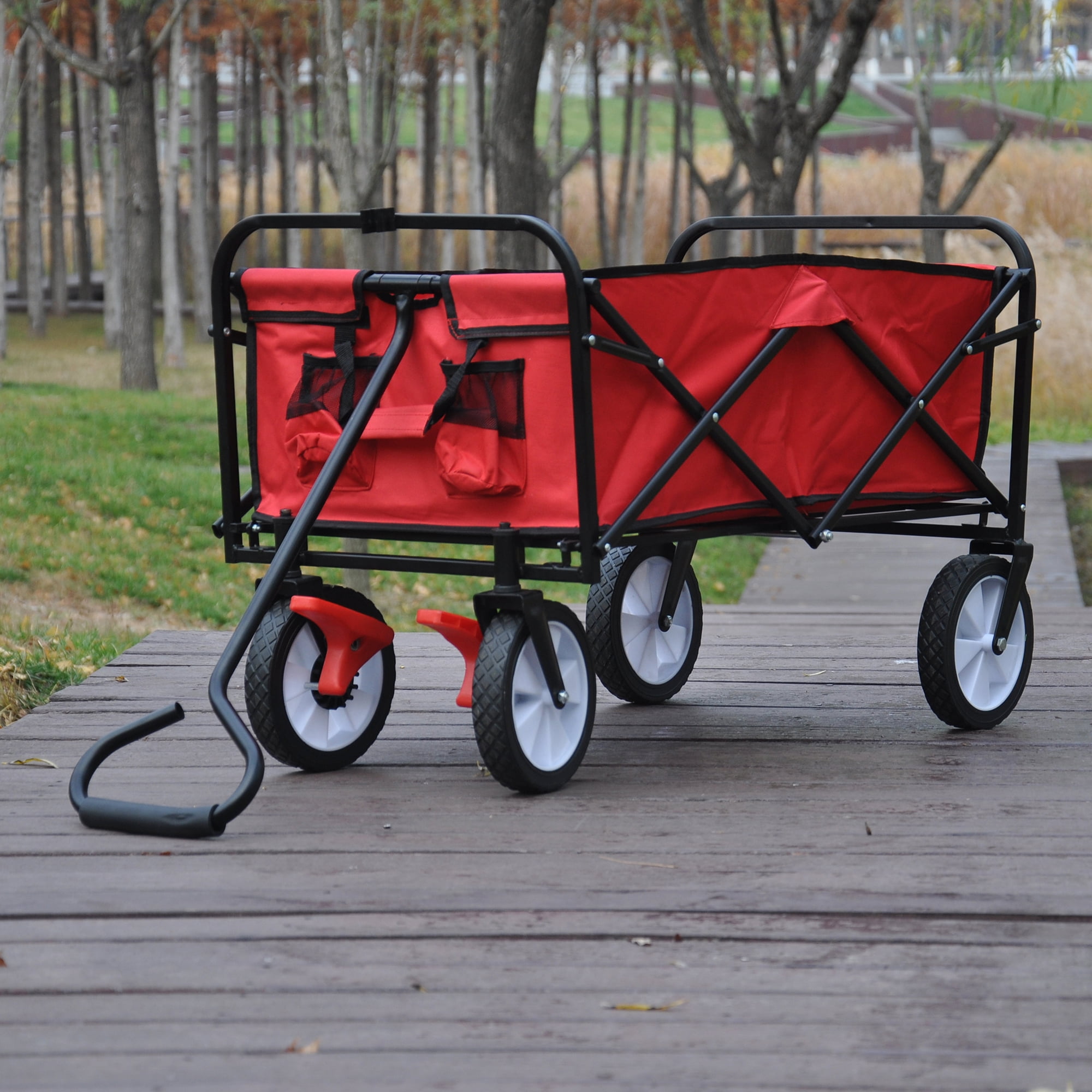 Barara King Utility Garden Wagons, Heavy Load with Wheels, Heavy Load