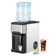 thumbnail image 1 of Barara King Water Dispensers,Water Fountain,Water Cooler Dispenser,Water Cooler Dispenser 3-in-1 with Built-in Ice Maker and 3 Temperature Settings-Silver, 1 of 3