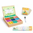 Barasti Magnetic Geometry Jigsaw Puzzle Set, Educational Wooden, with ...