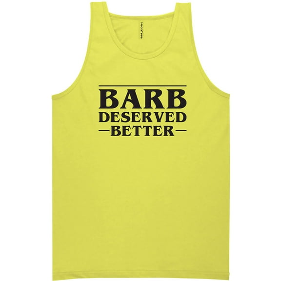 Barb Deserved Better Neon Tank Top