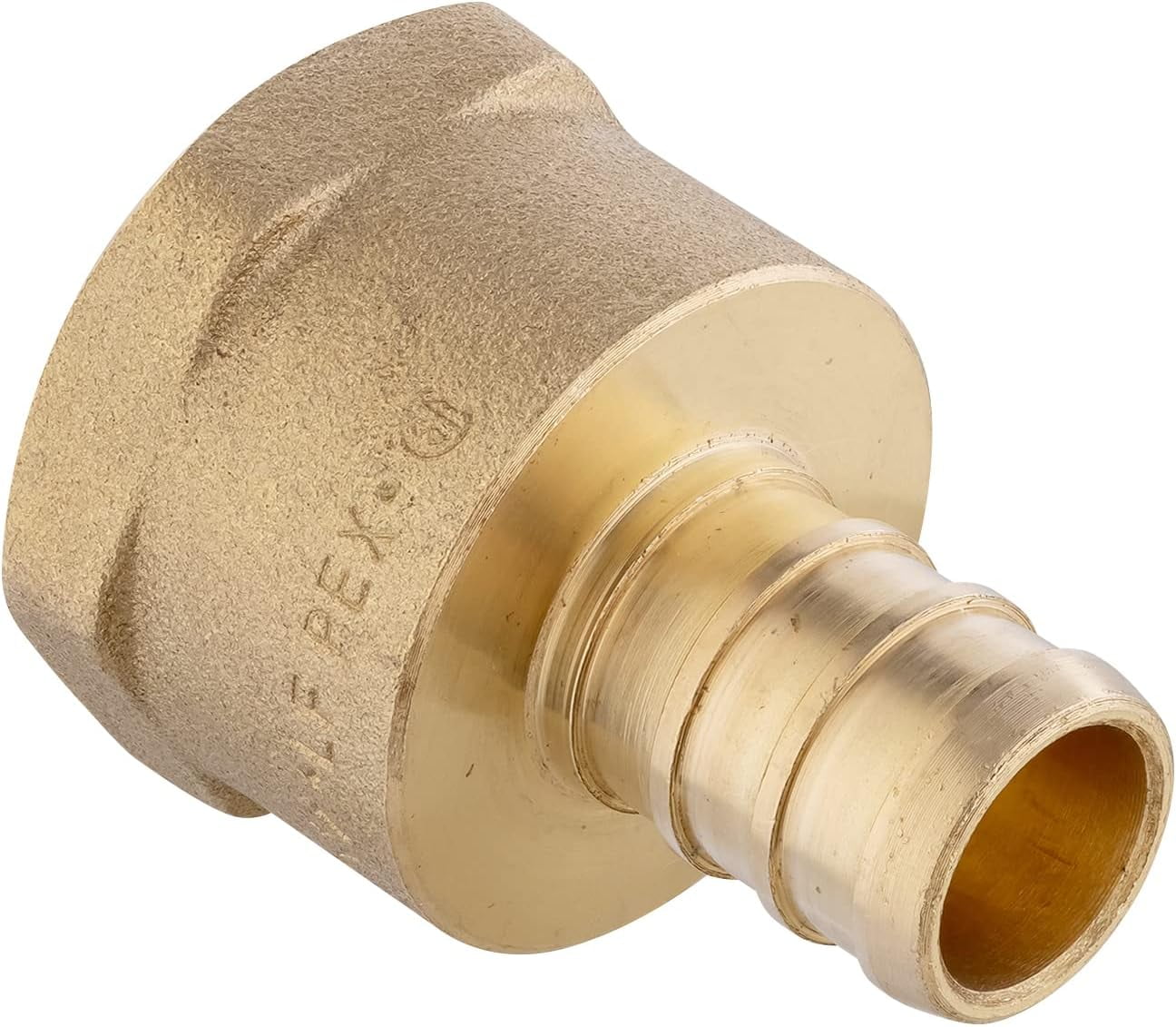 Barb Pex Crimp Brass Fittings 1 2 X 1 2 Npt Female Adapter For