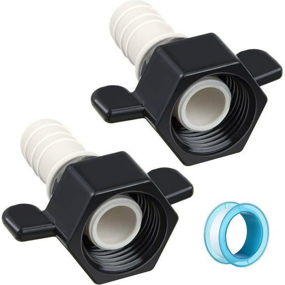 Barb Straight Swivel RV Water Pump Fittings 1/2" Fittings For Water Pump Filter - 21 TO 13MM
