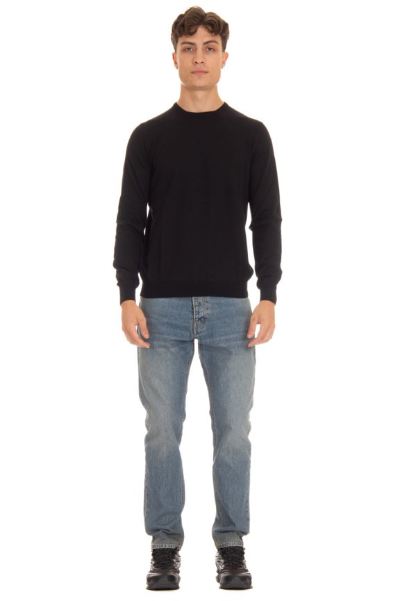 Extrafin Virgin Wool Crewneck Sweater (Men's)