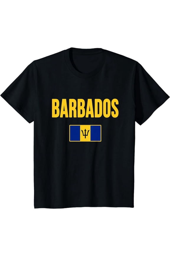 Barbados Flag Barbadian Souvenir T-Shirt