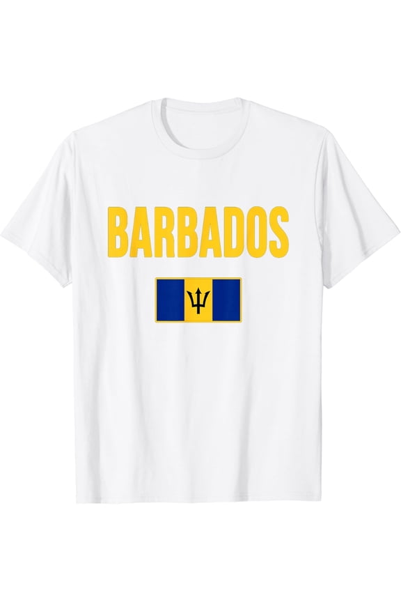 Barbados Flag Barbadian Souvenir T-Shirt