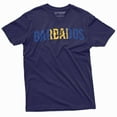 thumbnail image 1 of Barbados Unisex Shirt Barbados Patriotic Gift Tee Mens Womens Barbados Shirt Barbadian Gifts (3X-Large Navy Blue), 1 of 7