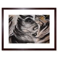 thumbnail image 1 of Barbalis Graffiti Woman Girl Wall Street Framed Wall Art Print, 1 of 5