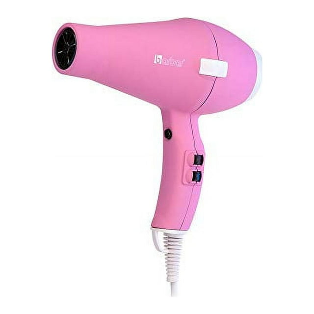 Barbar Italy 3800 Ionic Fast Dry Blow Dryer 2000 Watts, Pink