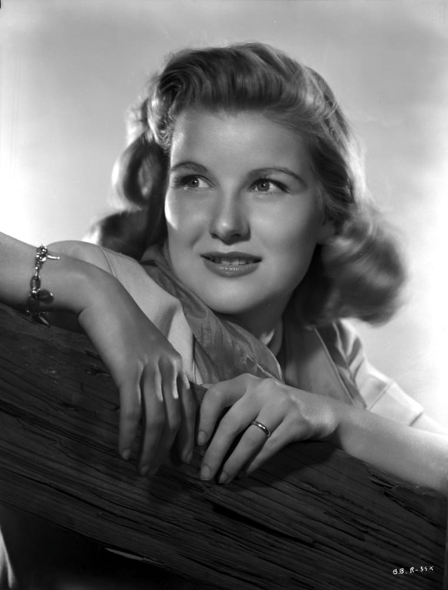 Barbara Bel Geddes sitting and smiling Photo Print (8 x 10) Walmart
