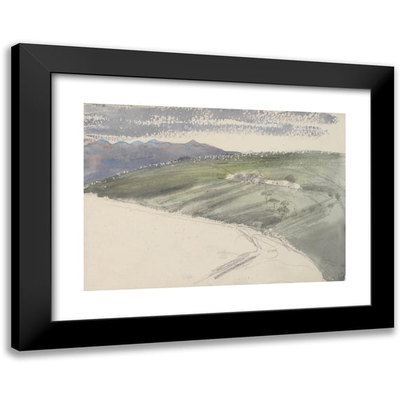 Barbara Bodichon 14x11 Black Modern Framed Museum Art Print Titled - Sketchbook (1861)