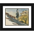 thumbnail image 1 of Barbara Bodichon 18x14 Black Ornate Wood Framed Double Matted Museum Art Print Titled - Sketchbook (1861), 1 of 5