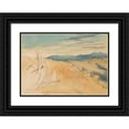 thumbnail image 1 of Barbara Bodichon 24x18 Black Ornate Framed Double Matted Museum Art Print Titled: Sketchbook (1861), 1 of 5