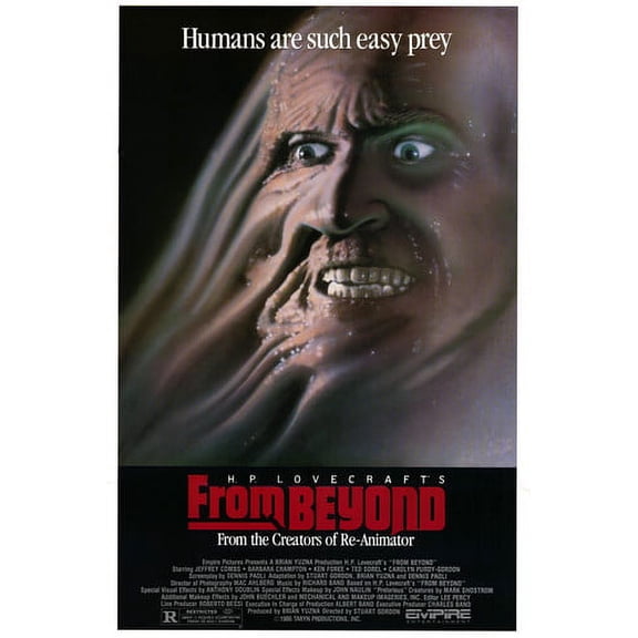 Barbara Crampton and Jeffrey Combs in From Beyond 24x36 Poster