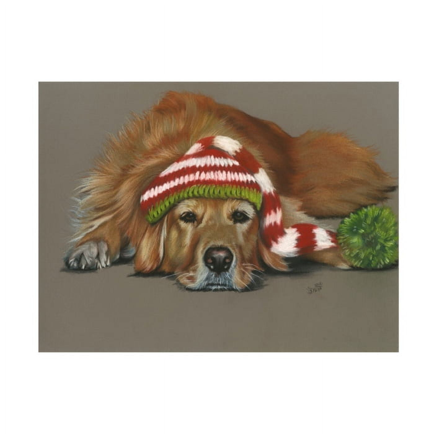 Barbara Keith 'Bah Humbug' Canvas Art