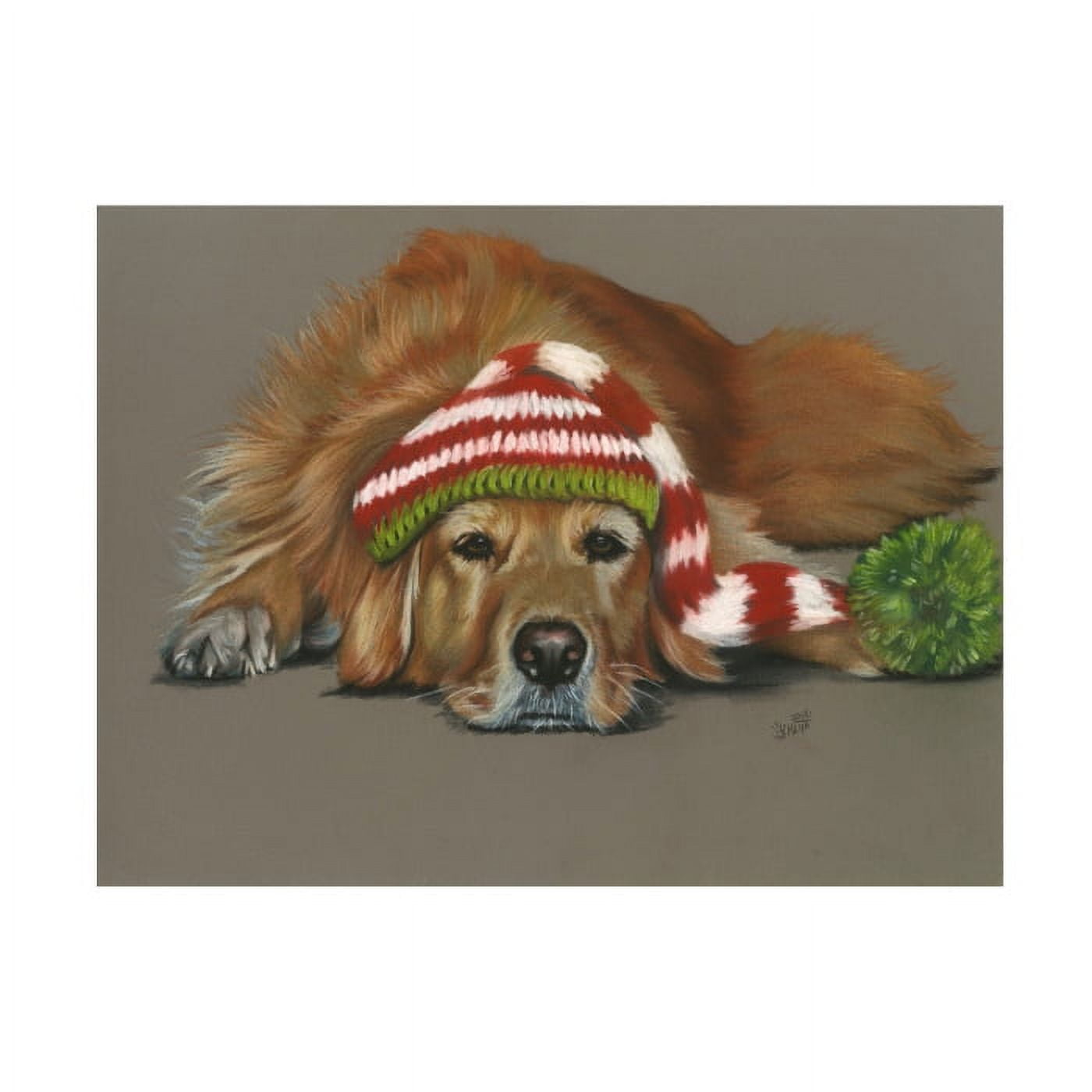 Barbara Keith 'Bah Humbug' Canvas Art