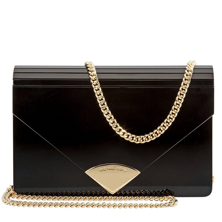 Michael kors barbara sale medium envelope clutch