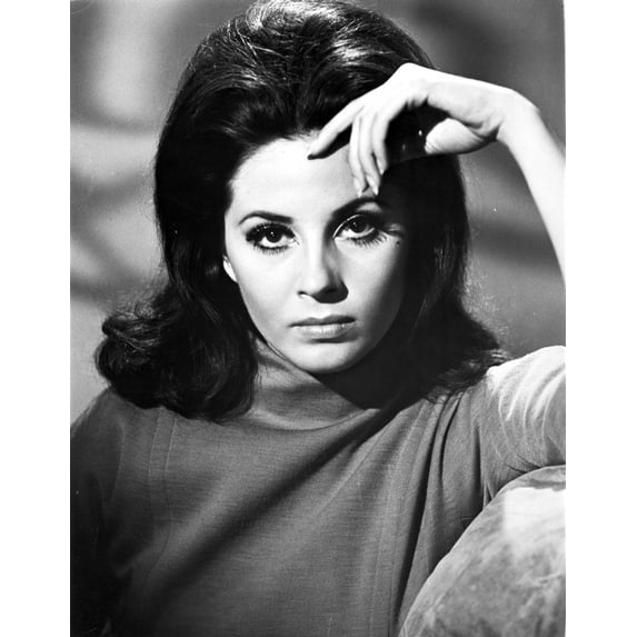 Barbara Parkins Close Up Portrait wearing A Sweater Photo Print (24 x 30)