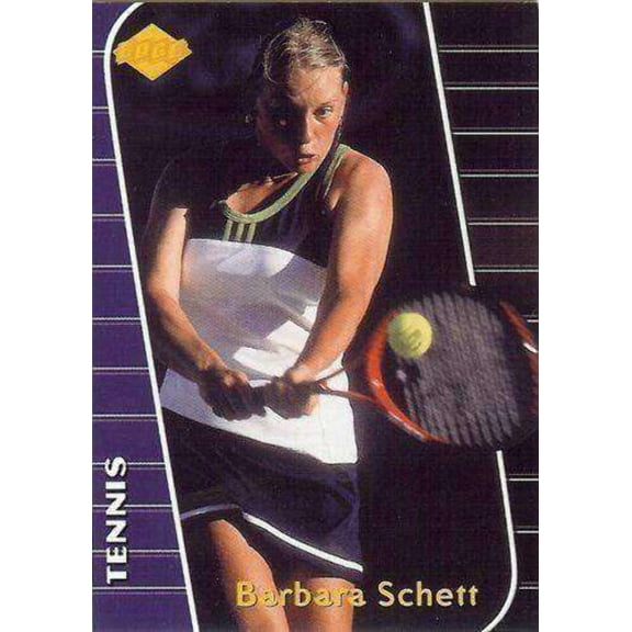 Barbara Schett 2000 Collectors Edge tennis card