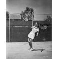 thumbnail image 1 of Barbara Stanwyck Playing Tennis in Classic Portrait Photo Print (8 x 10), 1 of 1