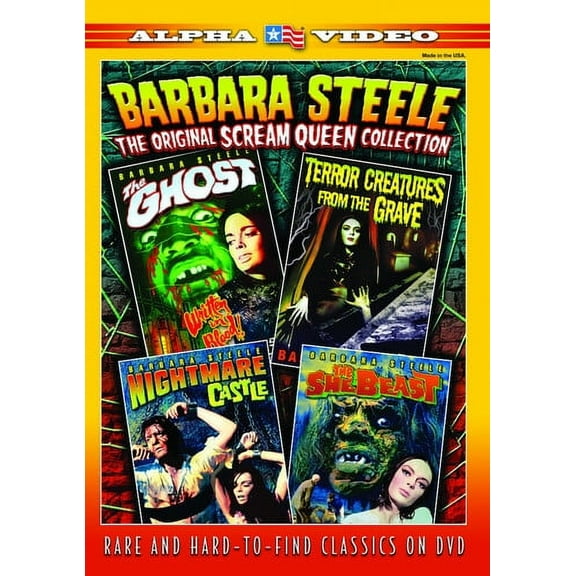 Barbara Steele: Original Scream Queen Collection (DVD), Alpha Video, Horror