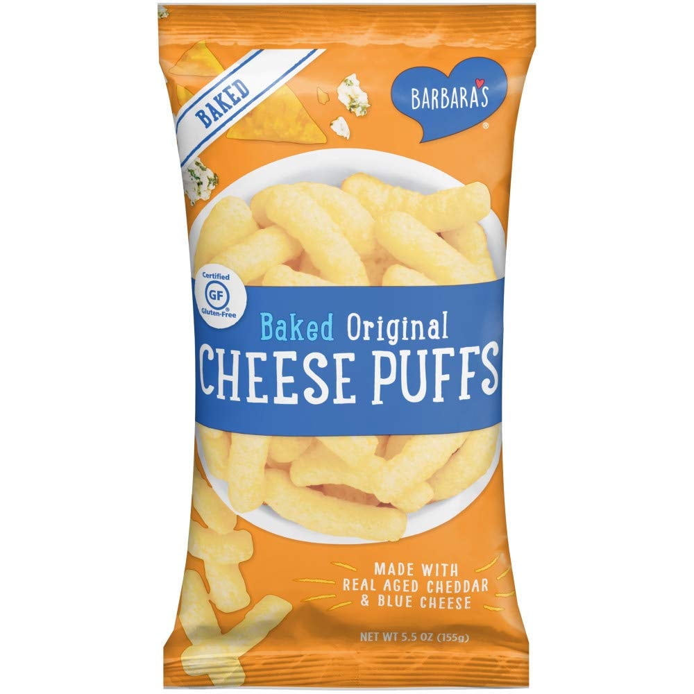 Barbara's Baked Cheese Puffs Original 5.5 oz Pack of 3