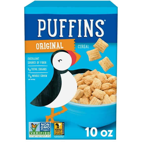 Barbara's Bakery - Puffins Cereal - Original - Case of 12 - 10 oz.