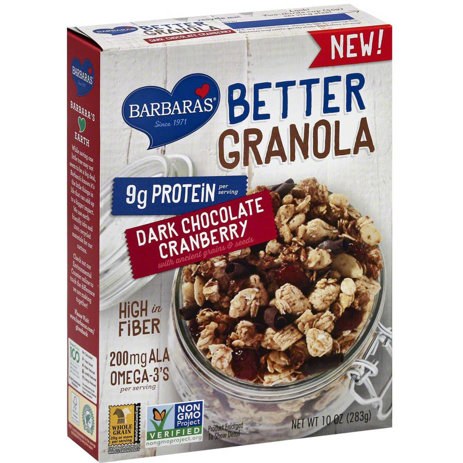 Barbaras Cereal Dark Chocolate Cranberry