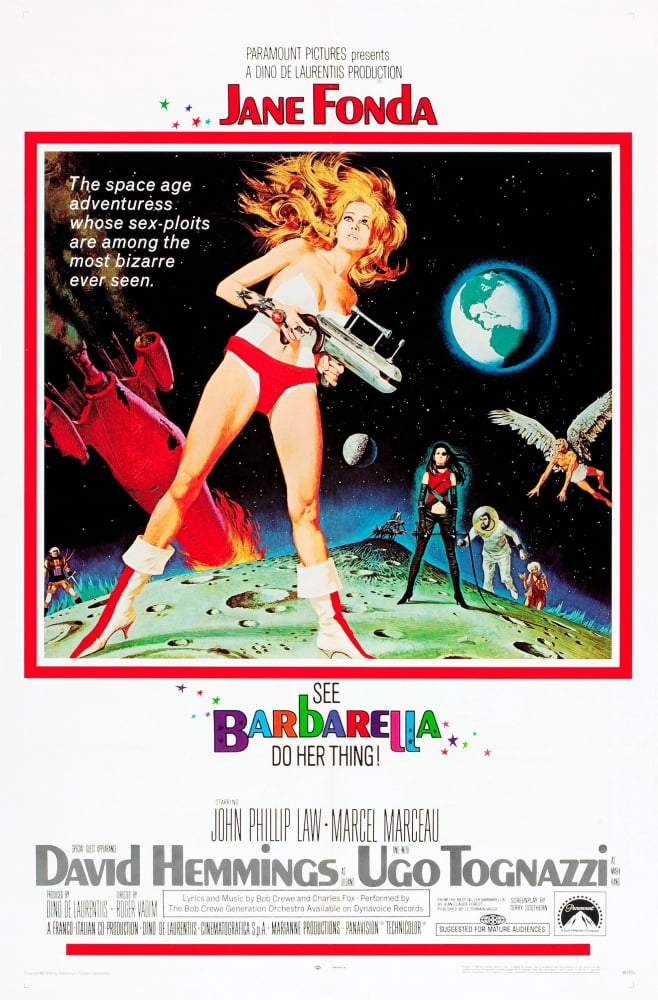 Barbarella Canvas Art - (11 x 17)