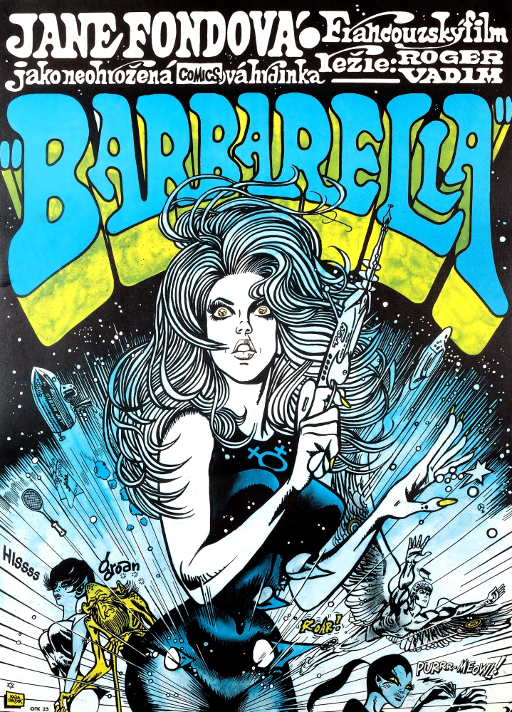 Barbarella Canvas Art -  (11 x 17)