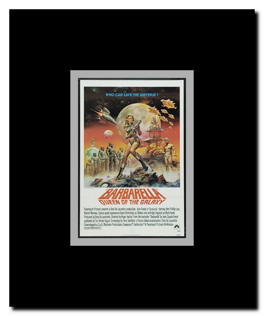 Barbarella Framed Movie Poster