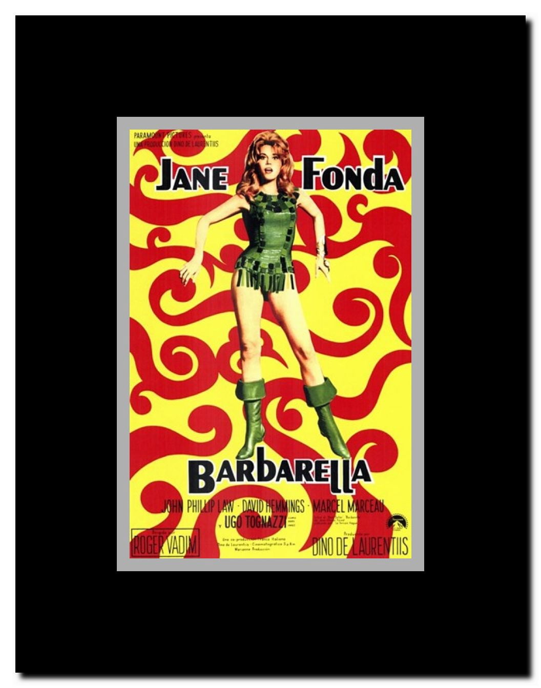 Barbarella Framed Movie Poster