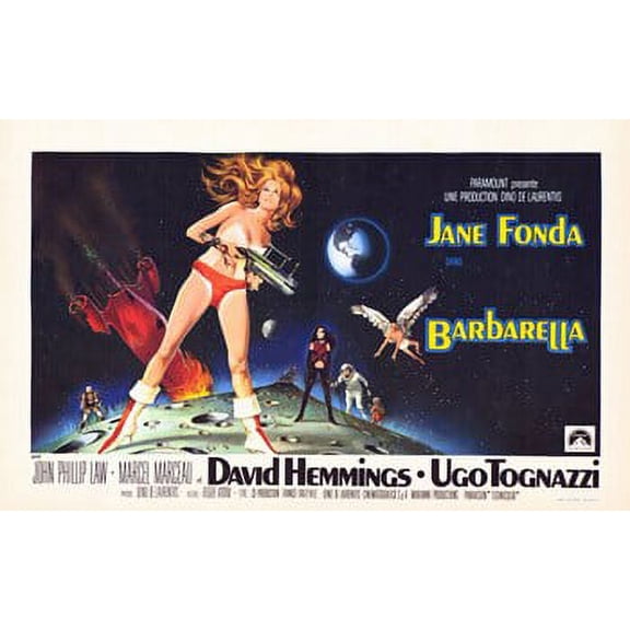 Barbarella Movie Poster (17 x 11)