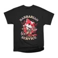 thumbnail image 1 of Barbarians Call Cute Cat Gamer T-Shirt Tee Gift For Him Merch For Her Apparel For Friend, 1 of 2