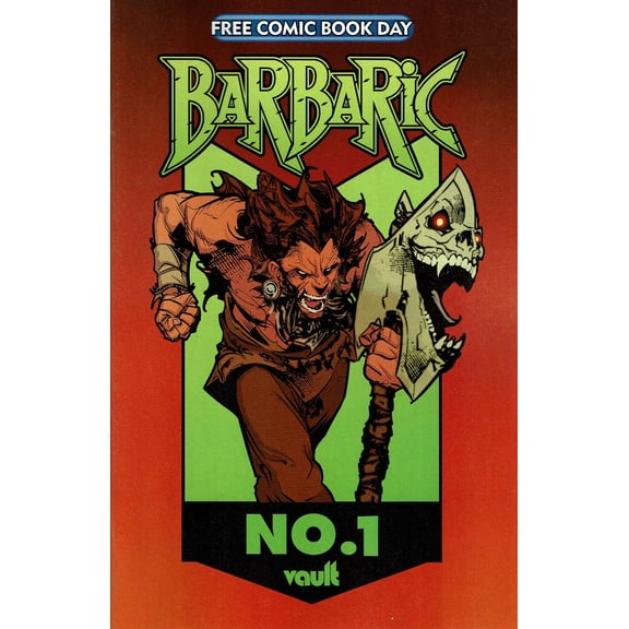 Barbaric #1 (5th) VF ; Vault Comic Book