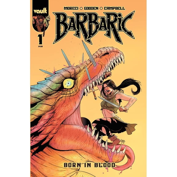 Barbaric Born In Blood #1 (of 3) Cvr B Corin Howell Var (net) Vault Comics Comic Book