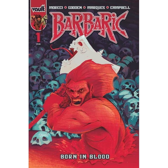 Barbaric Born In Blood #1 (of 3) Cvr C Adam Cahoon Var (net) Vault Comics Comic Book