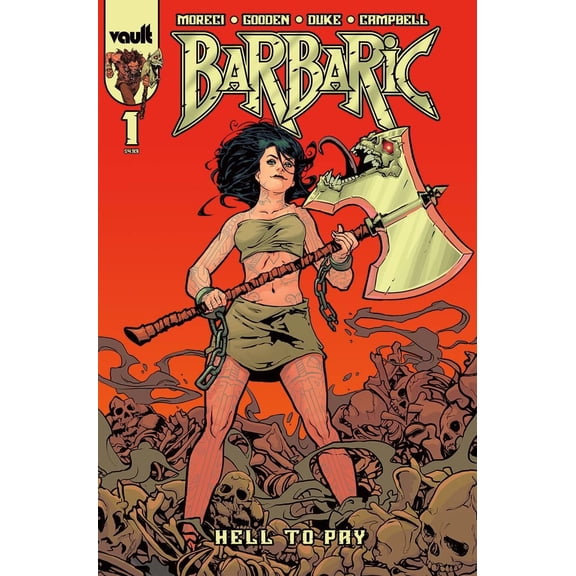 Barbaric Hell To Pay #1 Cvr B Gooden Vault Comics Comic Book