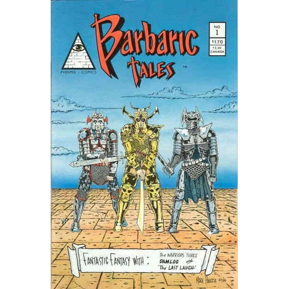 Barbaric Tales #1 VF ; Pyramid Comic Book
