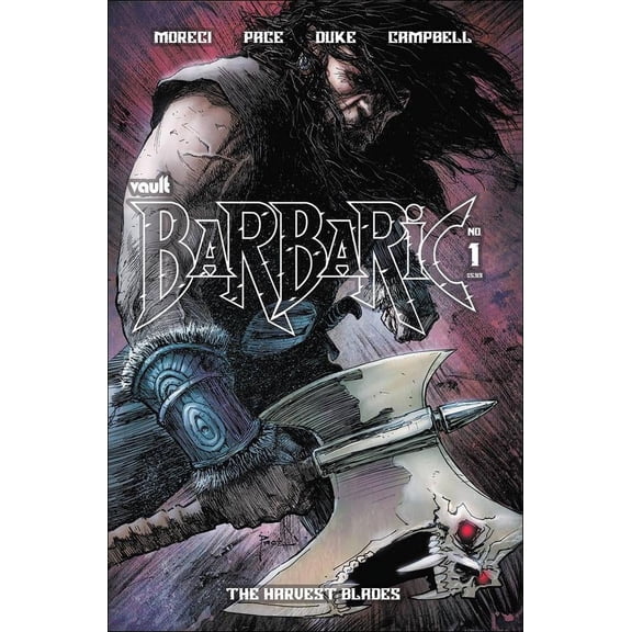 Barbaric: The Harvest Blades #1A VF ; Vault Comic Book
