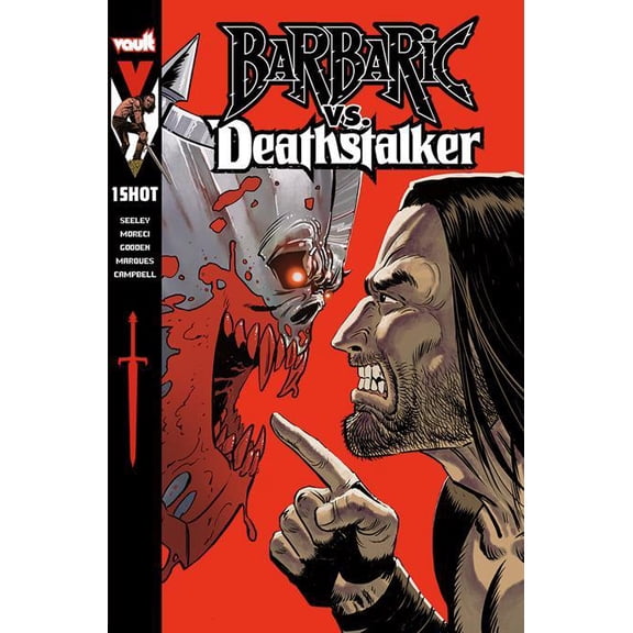 Barbaric Vs Deathstalker (one Shot) Cvr B Jim Terry Var (net) Vault Comics Comic Book