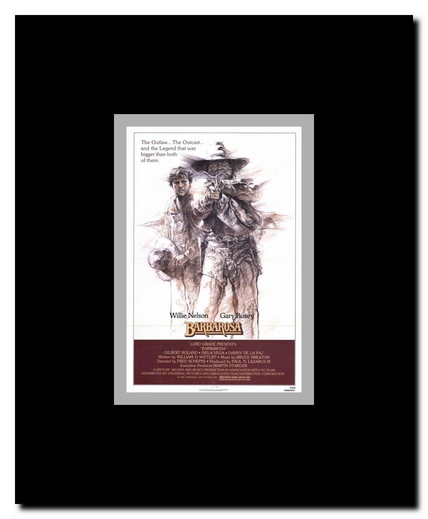 Barbarosa Framed Movie Poster