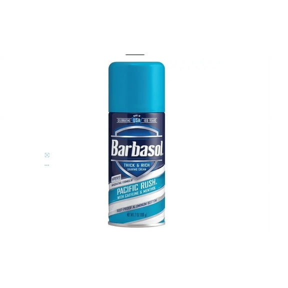 Barbasol Beard Buster Shaving Cream Pacific Rush 7 oz (Pack of 4)