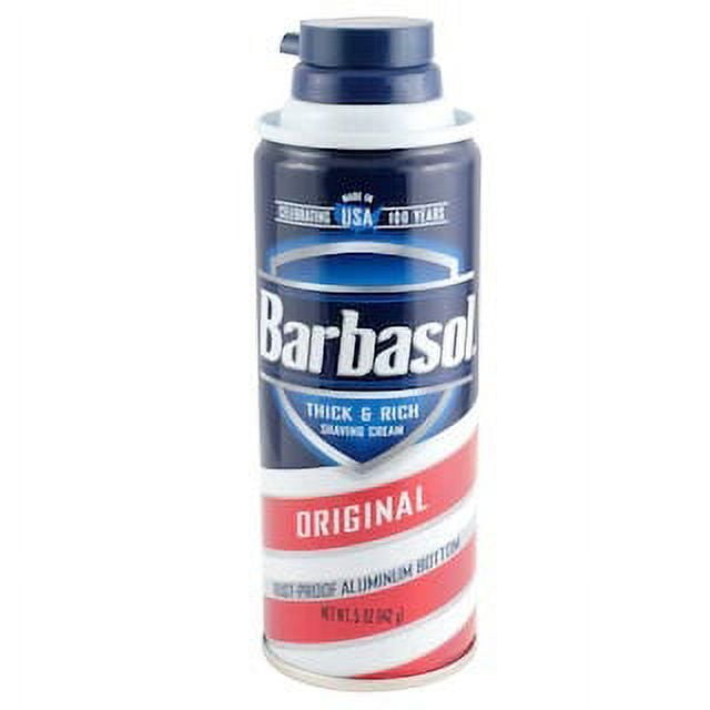 Barbasol Original Shaving Cream, 5 oz. Cans (3 Pack)
