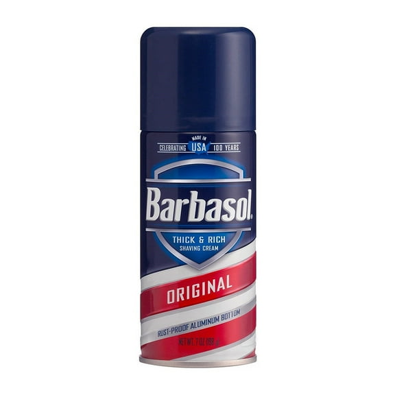 Barbasol Original Thick And Rich Shaving Cream, 7 Oz, 3 Pack