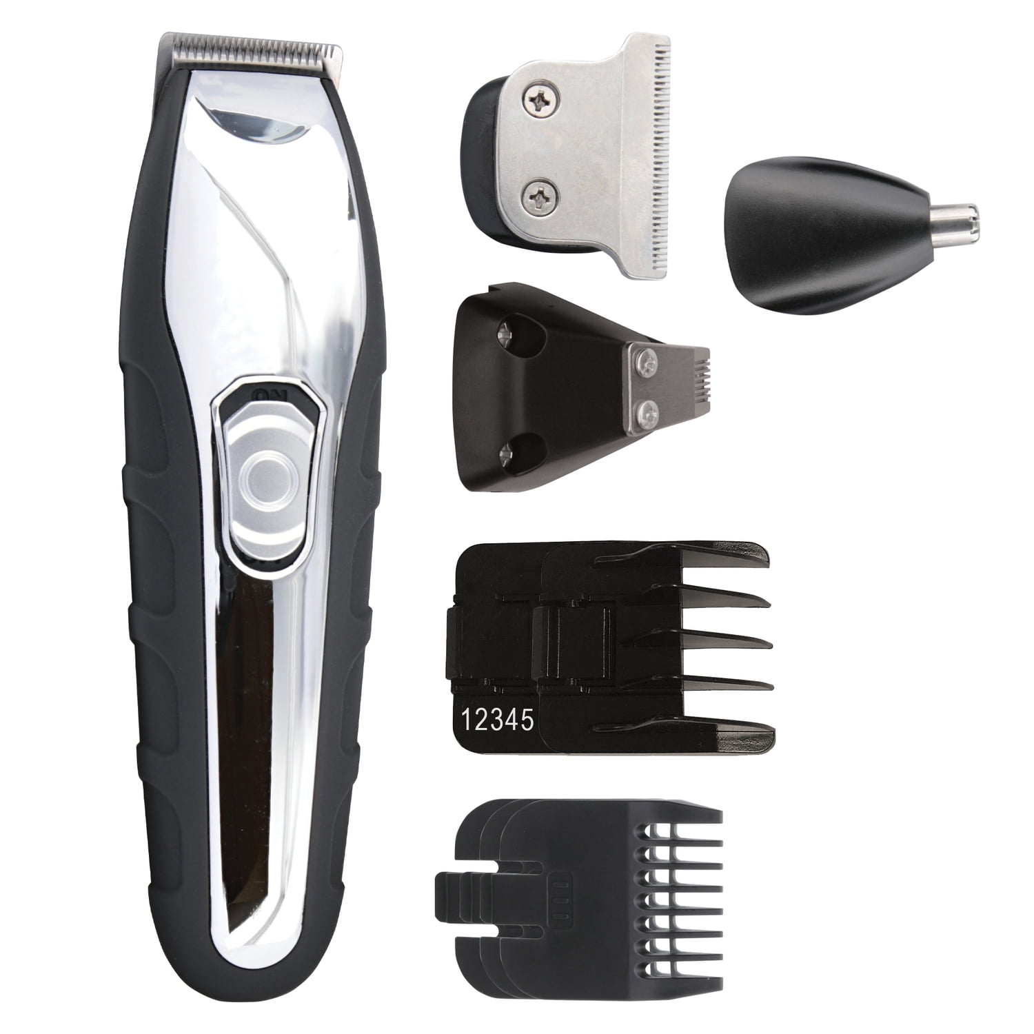 Barbasol Rechargeable Allin1 Men's Hair Cutting Kit, 7 Piece Set with