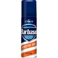 thumbnail interactive-video image 1 of Barbasol Sensitive Skin Thick & Rich Shaving Cream for Men, 2 OZ (Travel Size - TSA Approved), 1 of 6