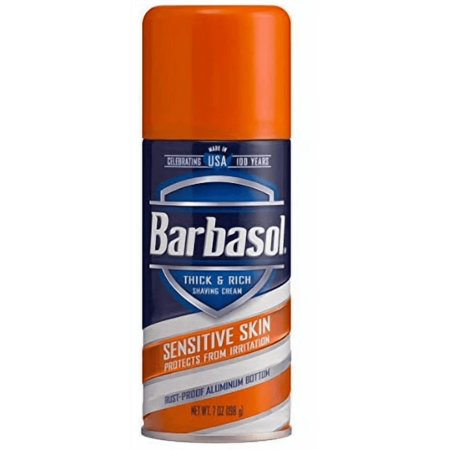 Barbasol Shave Cream Sensitive Skin 7oz.
